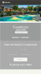 Mobile Screenshot of livecambridgesquare.com